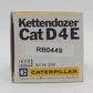 NZG 205 1:50 Scale Caterpillar Kettendozer Cat D4E EX/Box