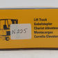 NZG 225 1:50 Caterpillar M50B Lift Truck VG/Box