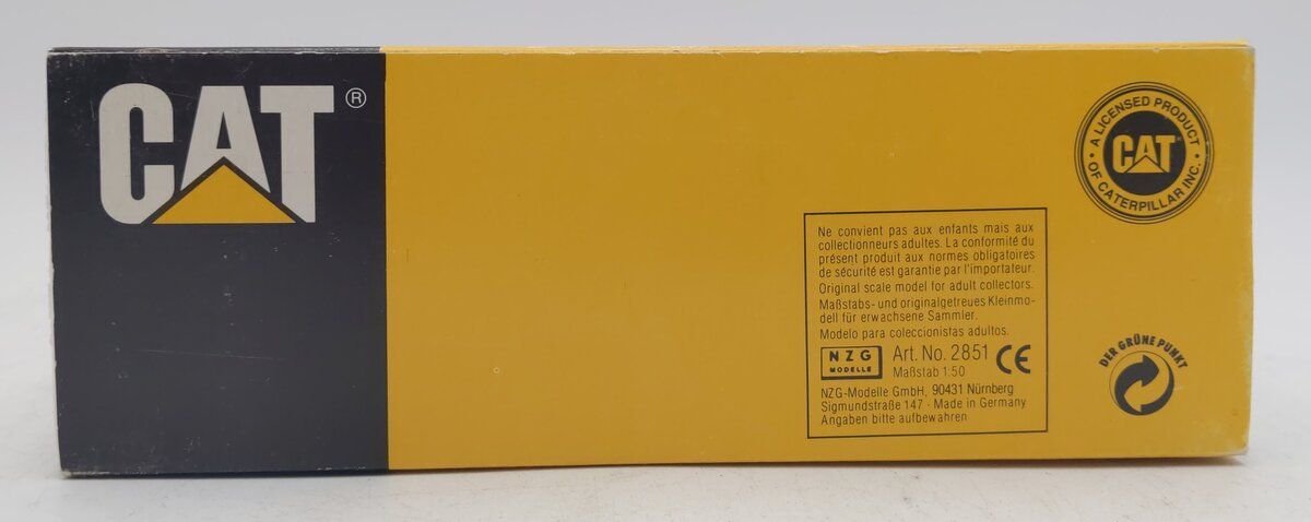 NZG 2851 1:50 Die-Cast Caterpilar 428B Backhoe Loader EX/Box