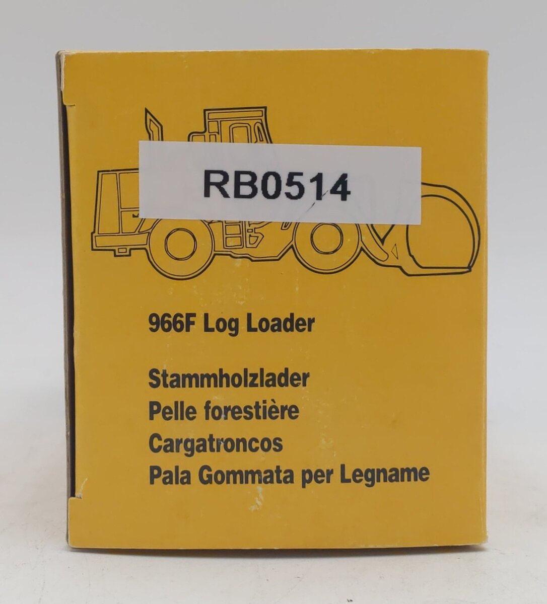 NZG 376 1:50 Scale Diecast Caterpillar 966F Log Loader EX/Box
