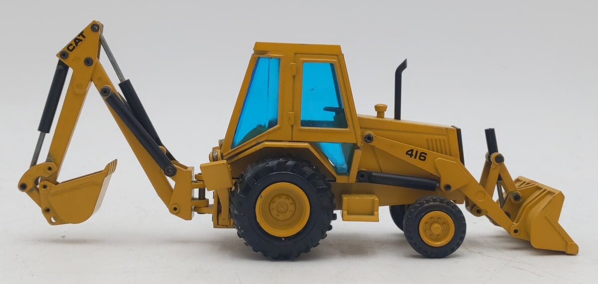 NZG 285 1:50 Scale Diecast Caterpillar 416 Backhoe Loader EX