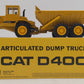 Conrad 2862 1:50 Scale Die-Cast CAT D400 Articulated Dump Truck EX/Box
