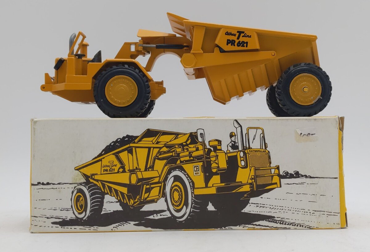 NZG 132 1:50 Caterpillar PR621 Athey Dump Truck VG/Box