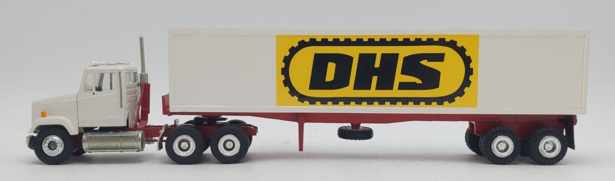 Conrad 1:50 Die-Cast Freightliner Tractor with DHS Trailer EX