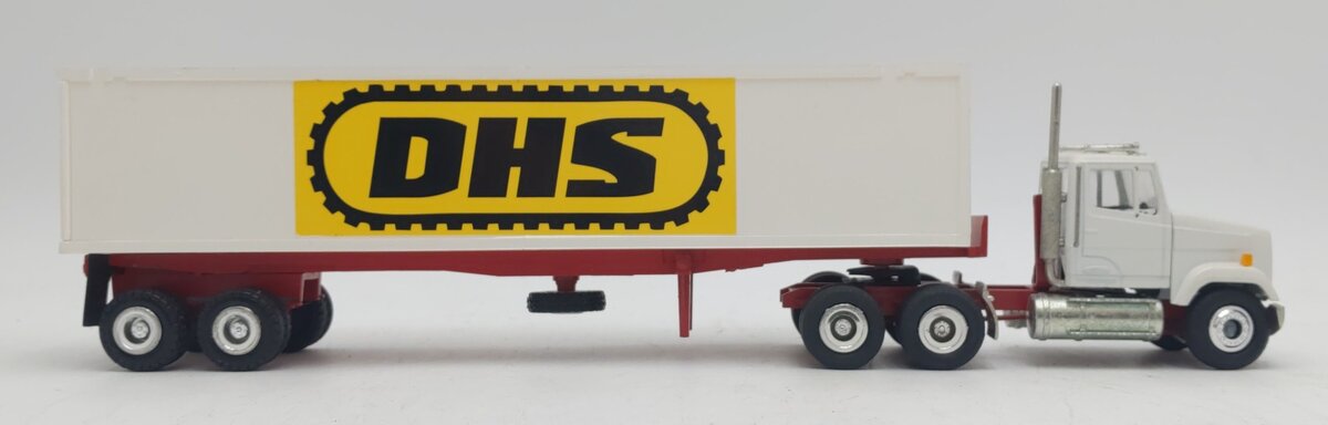 Conrad 1:50 Die-Cast Freightliner Tractor with DHS Trailer EX