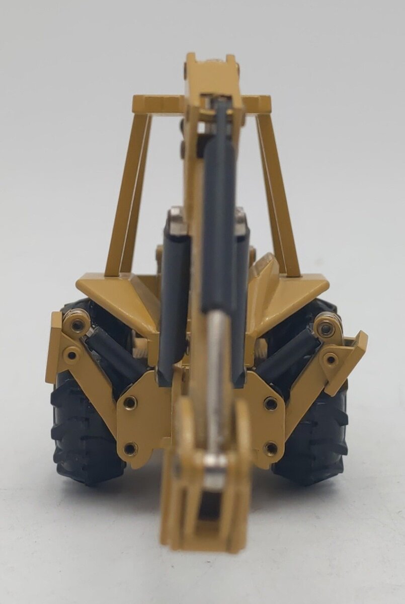 NZG 3782 1:50 Die-Cast Caterpillar 416 Backhoe Loader w/ Hydraulic Hammer LN/Box