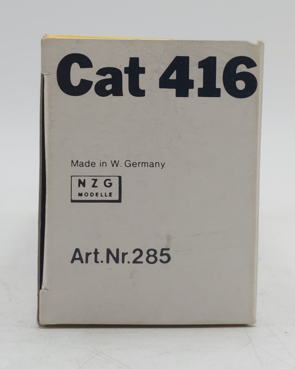NZG 285 1:50 Caterpillar 416 Backhoe Loader EX/Box