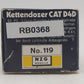 NZG Modelle 119 1:50 Scale Die-Cast CAT D4D Bulldozer EX/Box