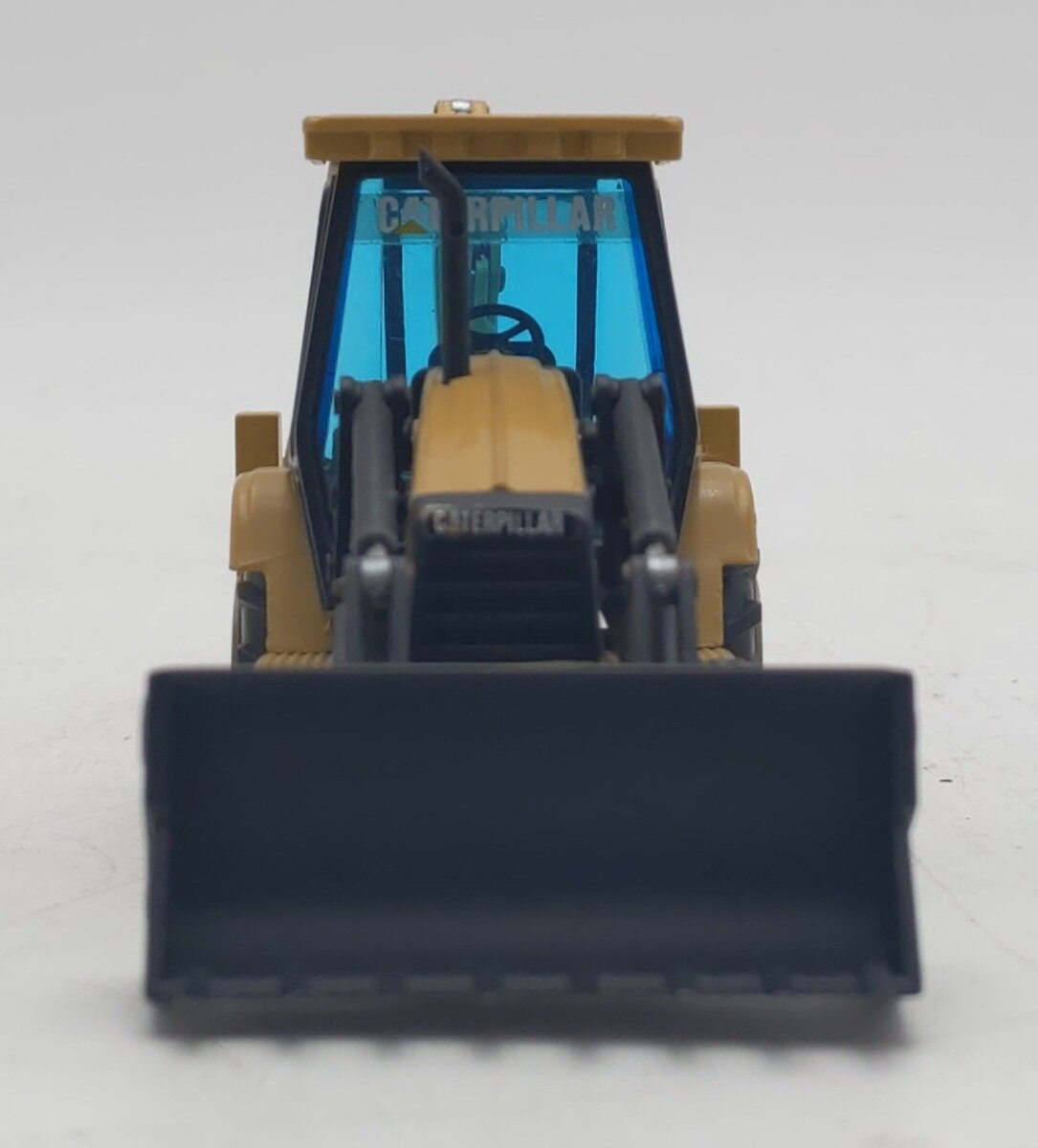 NZG 435 1:50 Caterpillar 428C Backhoe Loader EX/Box