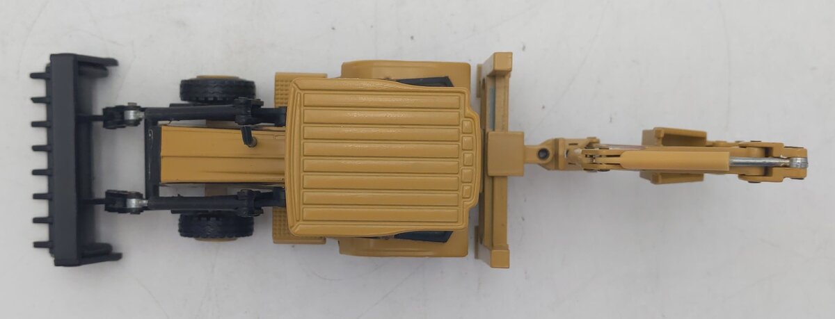 NZG 435 1:50 Caterpillar 428C Backhoe Loader EX/Box