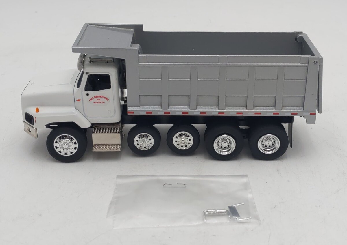 Conrad 1:50 Die-Cast White International Dump Truck EX