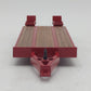 First Gear 1:50 Die-Cast Red Flat Dual Axle Trailer LN