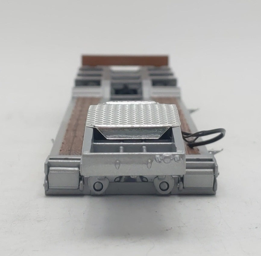 First Gear 1:50 Die-Cast Gray Talbert Tri-Axle Lowboy Trailer LN