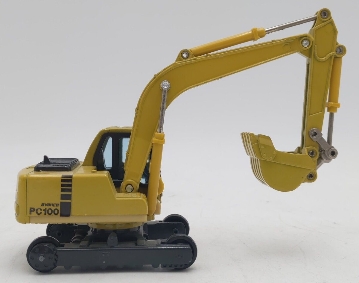 Shinsei 1:48 Die-Cast Komatsu PC-100 Hydraulic Excavator EX
