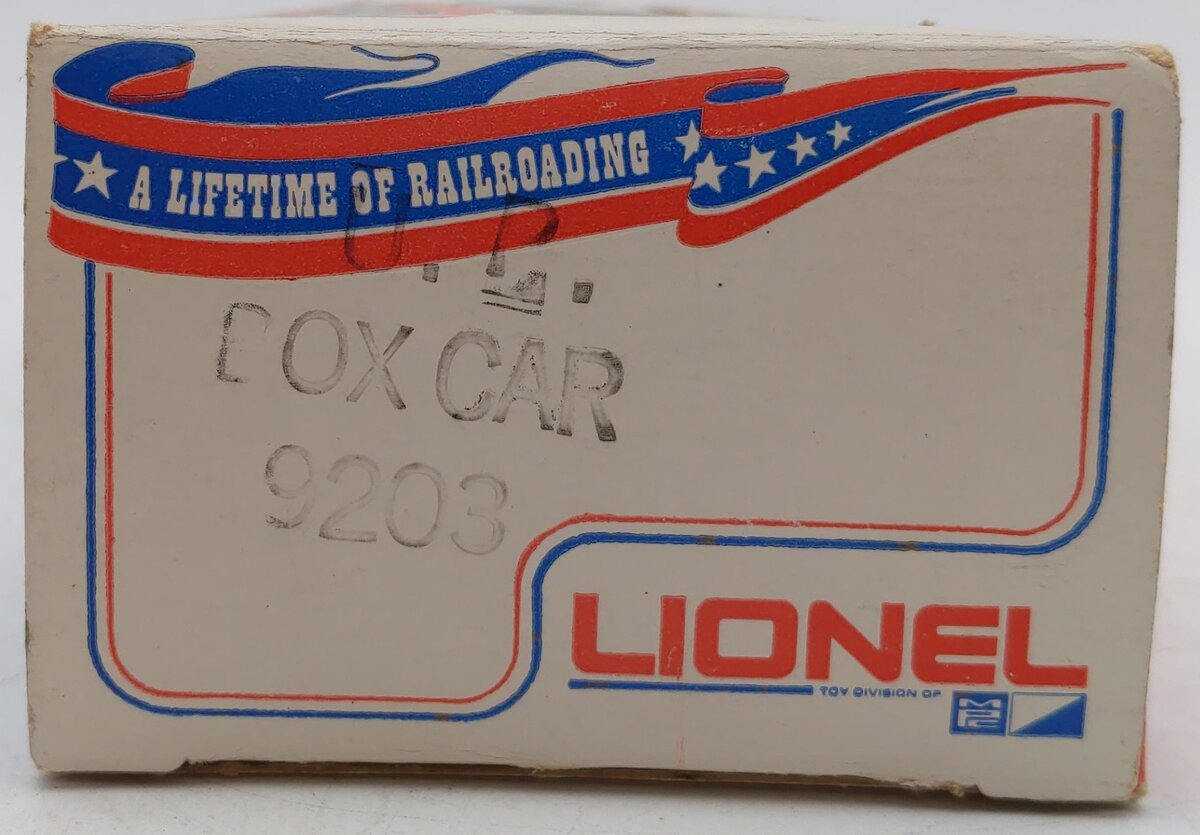 Lionel 6-9203 O Gauge Union Pacific Boxcar #9203 VG/Box