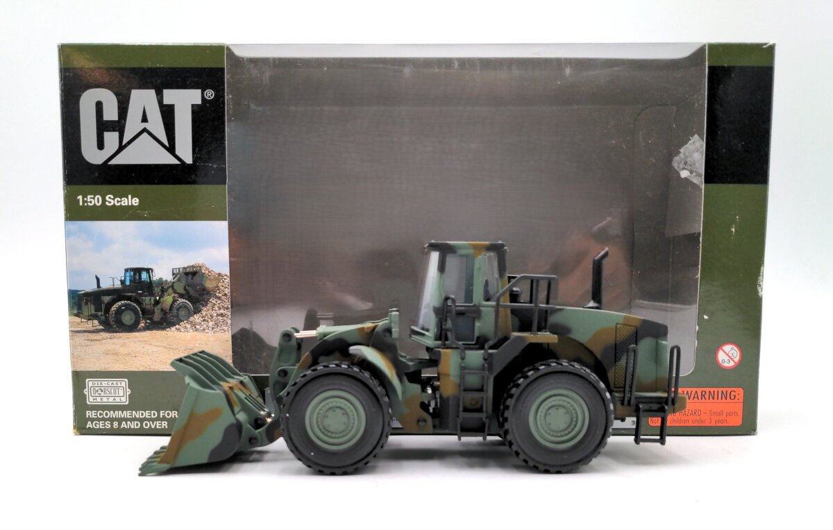 Norscot 55126 1:50 Caterpillar 980G Military Wheel Loader Construction Vehicle NIB