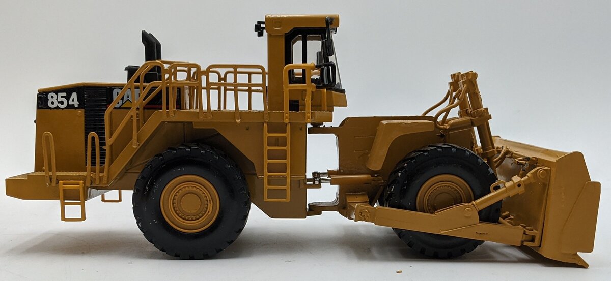 Custom Built 1:50 Diecast Caterpillar 854G Push Wheel Dozer NIB
