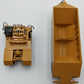 CCM 776 1:87 Brass Caterpillar 776 w/ Mega Dump Trailer NIB