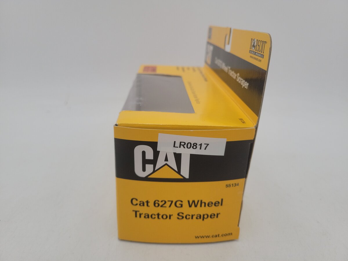 Norscot 55134 1:87 Scale Yellow Caterpillar(R) 627G Wheel Tractor Scraper EX/Box