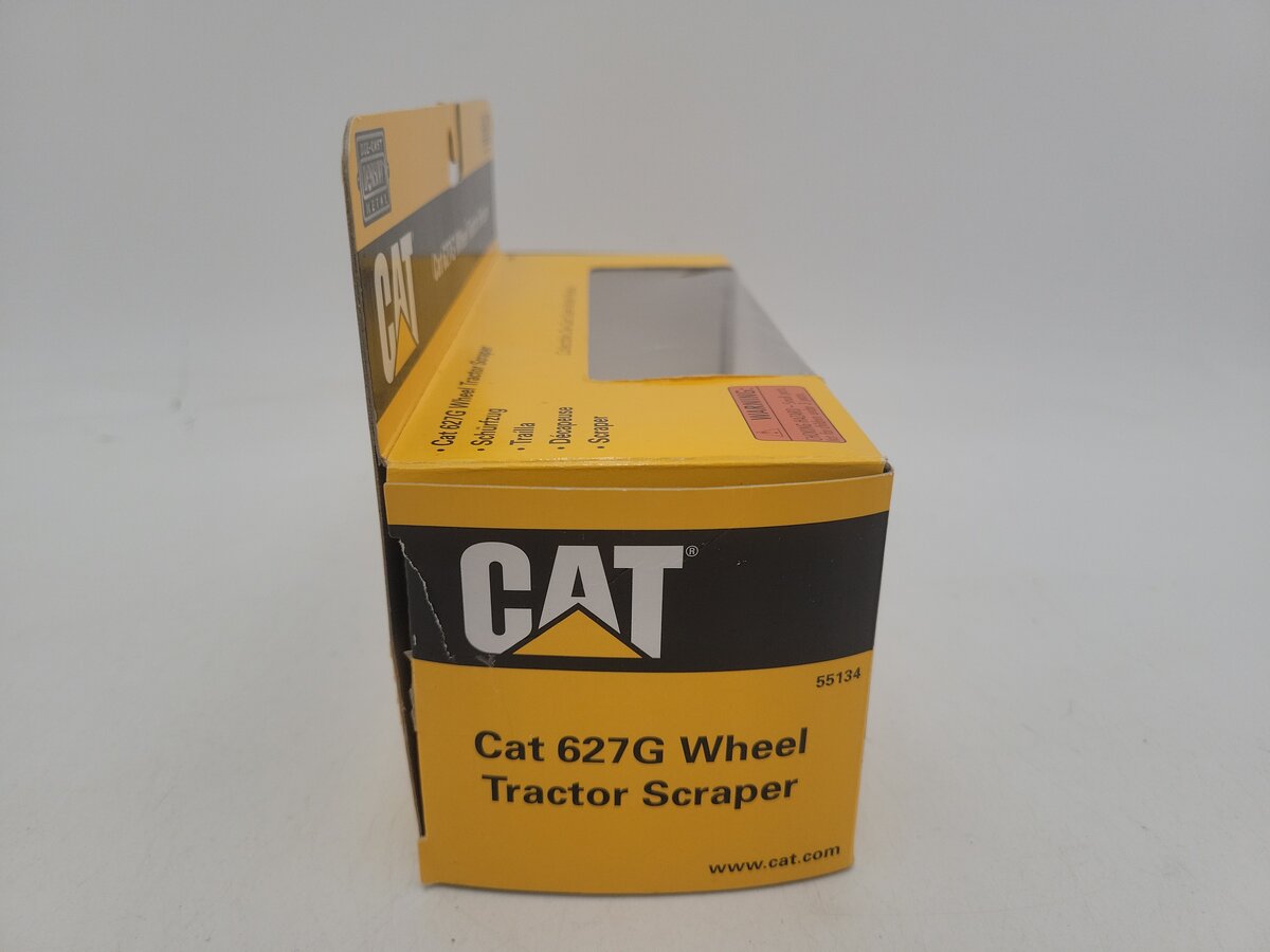 Norscot 55134 1:87 Scale Yellow Caterpillar(R) 627G Wheel Tractor Scraper EX/Box