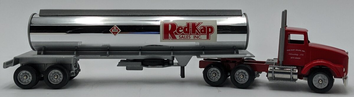 Winross 1203 1:64 Tanker Truck Red-Kap Industries Red & Silver NIB