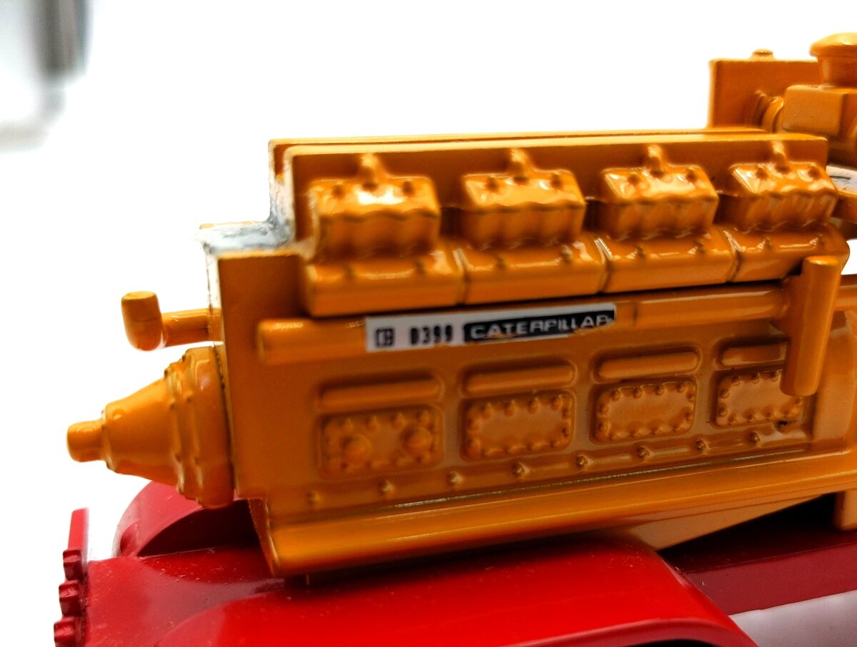 Joal 207 1:50 Scale Trailer Truck w/ Marine Motor VG/Box