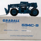 Hiram Construction Company 0144885 1:32 Scale Diecast Gradall Material Handler NIB