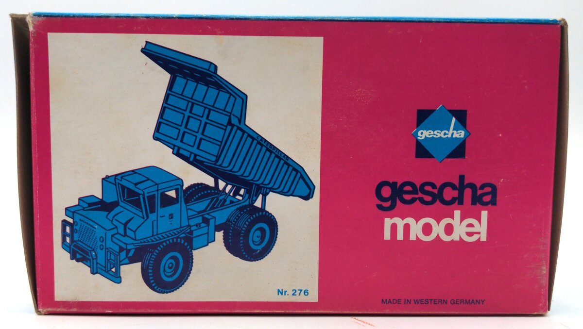 Gecha 276 1:50 Scale Diecast Caterpillar 769B Dump Truck EX/Box
