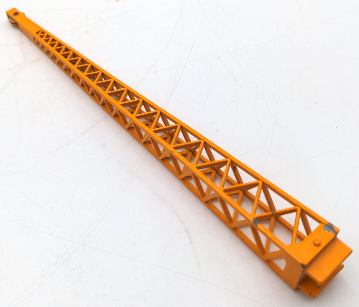 NZG 152 1:55 Scale Yellow Model TM 1500 Diecast Extendable Boom Crane W/Emblem VG/Box