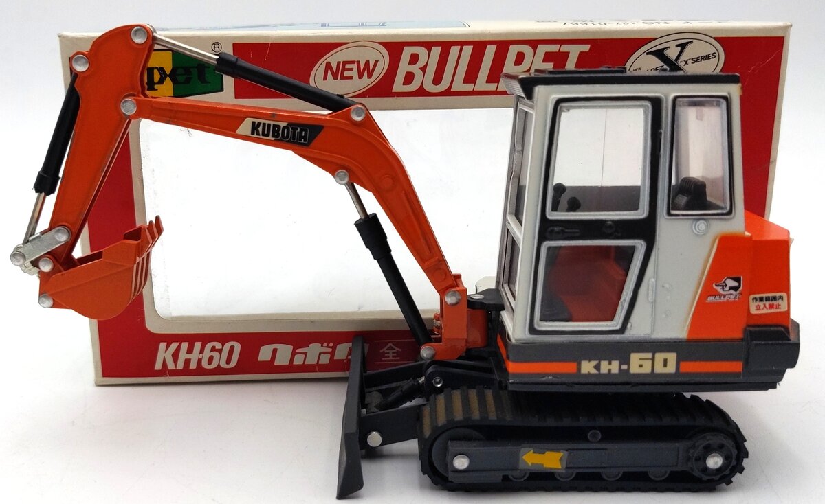 Yonezawa Toys 120-01667 1:30 Scale Diecast Kubota KH-60 Excavator VG/Box