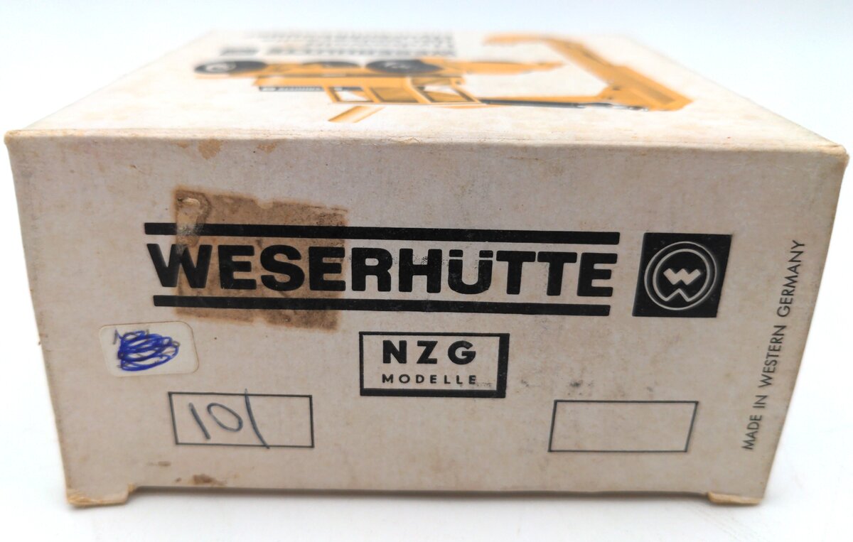NZG 101 1:50 Weserhutte Backhoe Excavator VG/Box