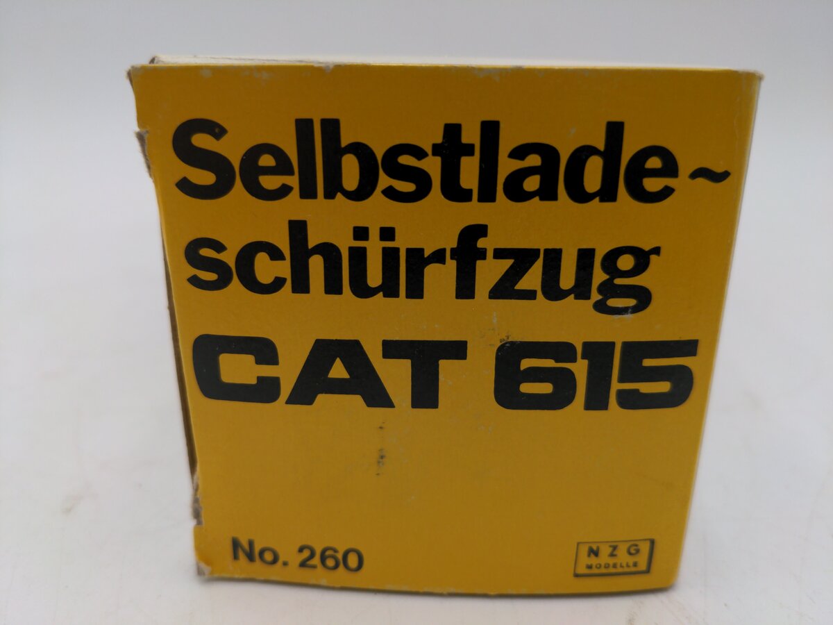 NZG 260 1:50 Scale Diecast Caterpillar 615 Elevating Scraper VG/Box