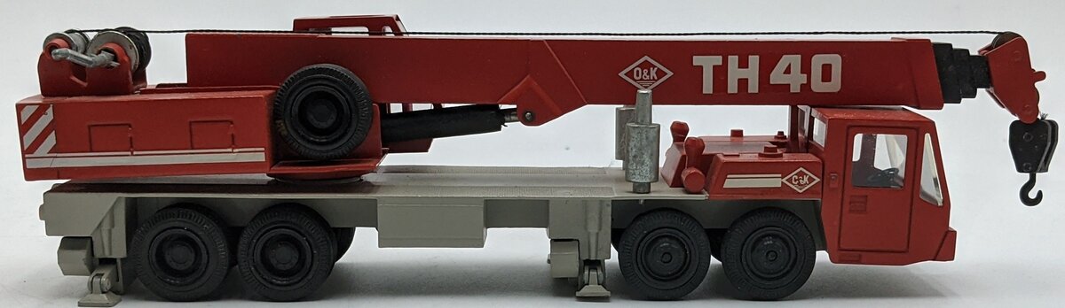 NZG 193 1:50 Diecast O & K TH40 Telescopic Crane VG/Box