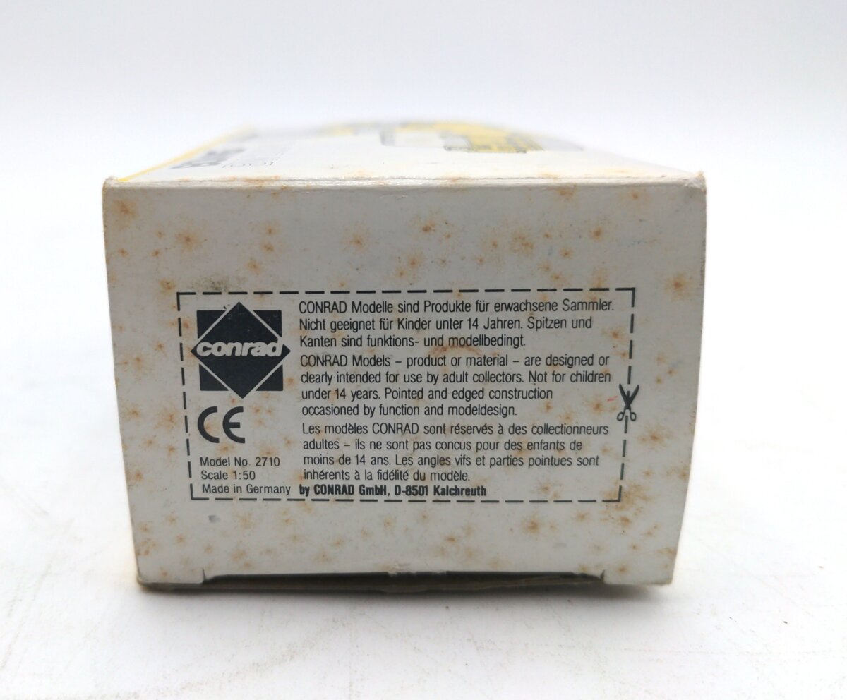 Conrad 2710 1:50 Scale BOMAG BW 213D-2 Single Drum Roller VG/Box