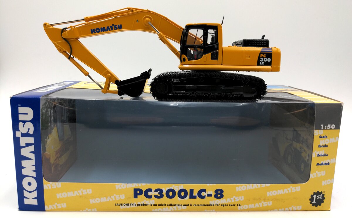 First Gear 50-3123 1:50 Scale Diecast Komatsu PC300LC-8 Excavator NIB