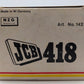 NZG 142 1:34 Scale Diecast JCB 418 Wheeled Loader EX/Box
