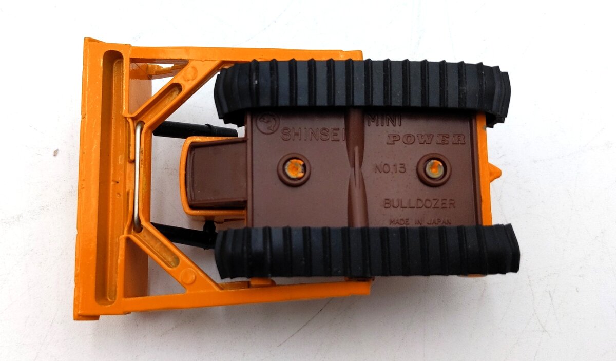 Shinsei 4113 1:50 Scale Mini Power Mitsubishi Bulldozer LN/Box