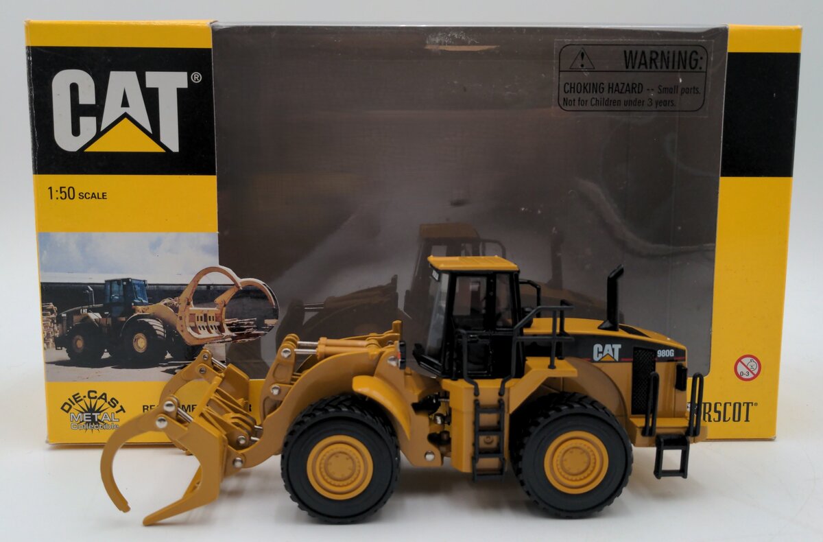 Norscot 55026 1:50 Diecast Caterpillar 980G Forest Machine
