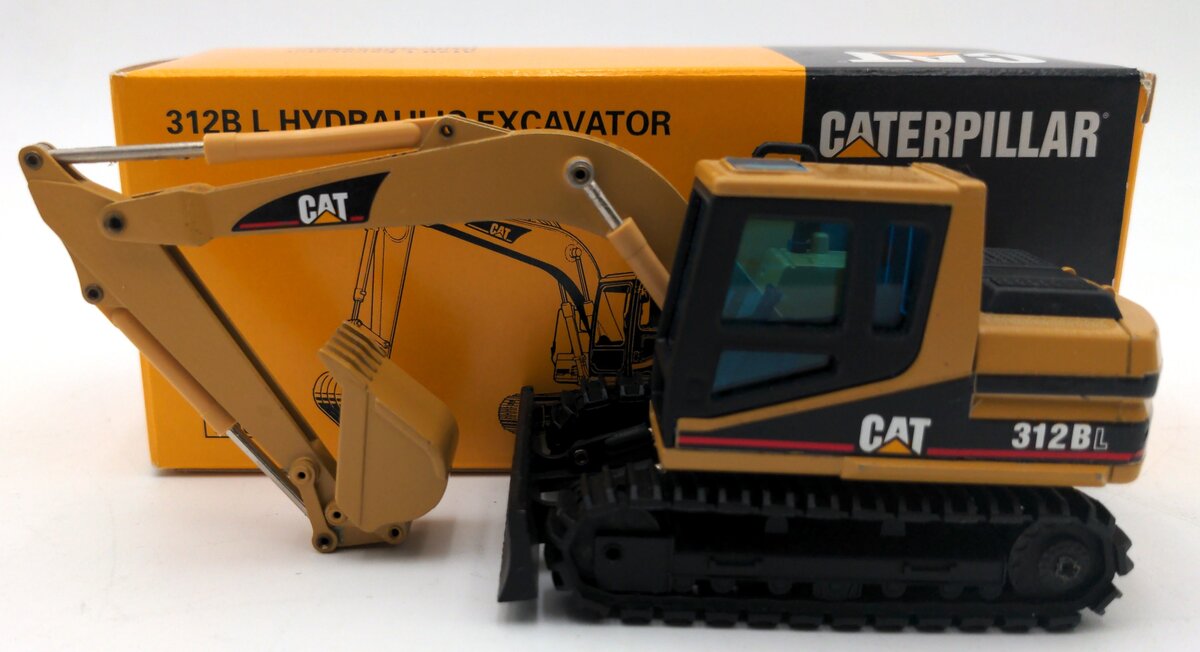 NZG 414 1:50 Scale Diecast Caterpillar 312B L Hydraulic Excavator EX/Box