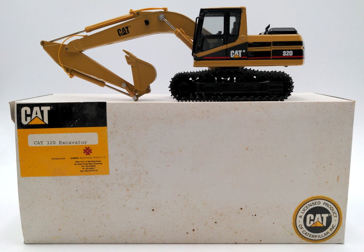 Entertec Promo Products 1:40 Scale Diecast CAT 320 Excavator NIB