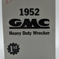 First Gear 10-1035 1:34 Diecast 1952 GMC Heavy Duty Wrecker Police Dpt. Traffic VG/Box