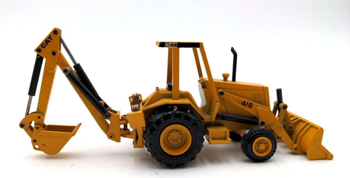 NZG 285 1:50 Scale Caterpillar 416 Backhoe Loader NIB