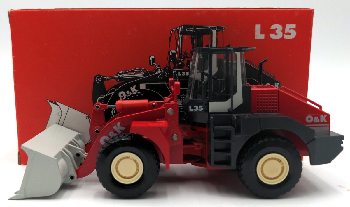 NZG L35 1:50 Scale Diecast O&K Wheel Loader NIB