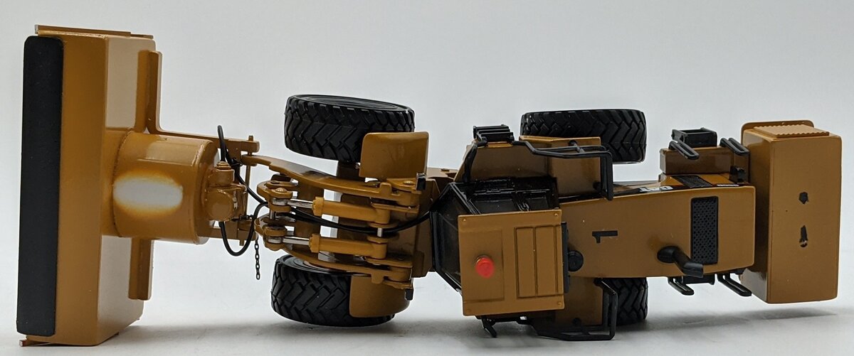 Custom Built  1:50 Diecast Caterpillar 980G Snow Plow Custom/Box