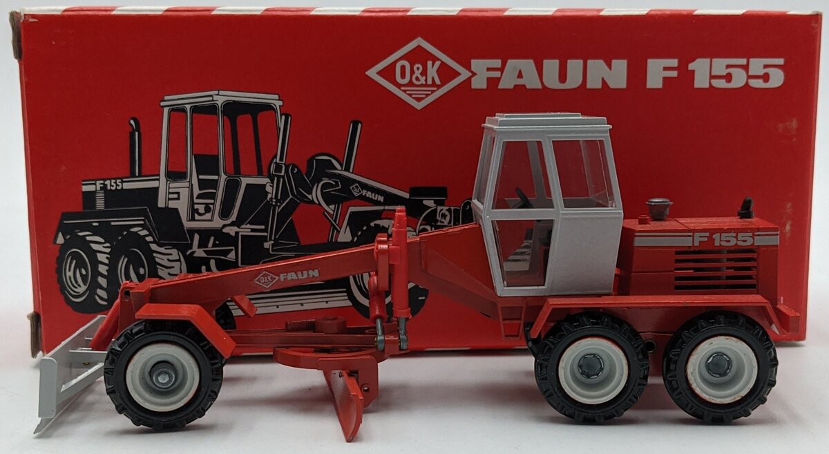 Conrad 1:50 Diecast O & K Faun F155 Motor Grader NIB