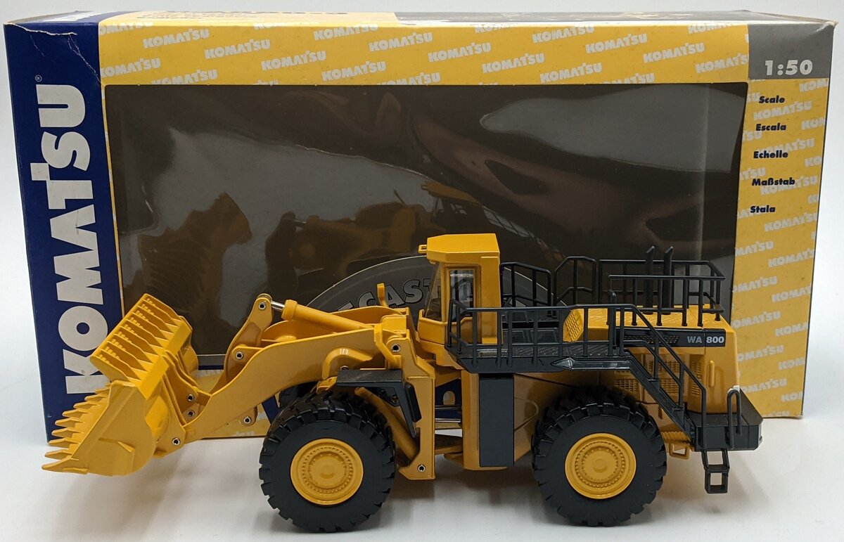 Joal 205 1:50 Diecast Komatsu WA800-3 Avance Wheel Loader NIB