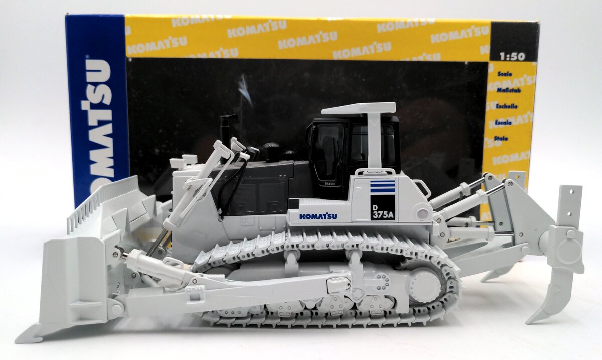 First Gear 50-0216 1:50 Komatsu D375A-6 Dozer with Ripper (White) NIB