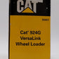 Norscot 55057 1:50 Diecast Caterpillar 924G Versalink Wheel Loader w/Work Tools LN/Box