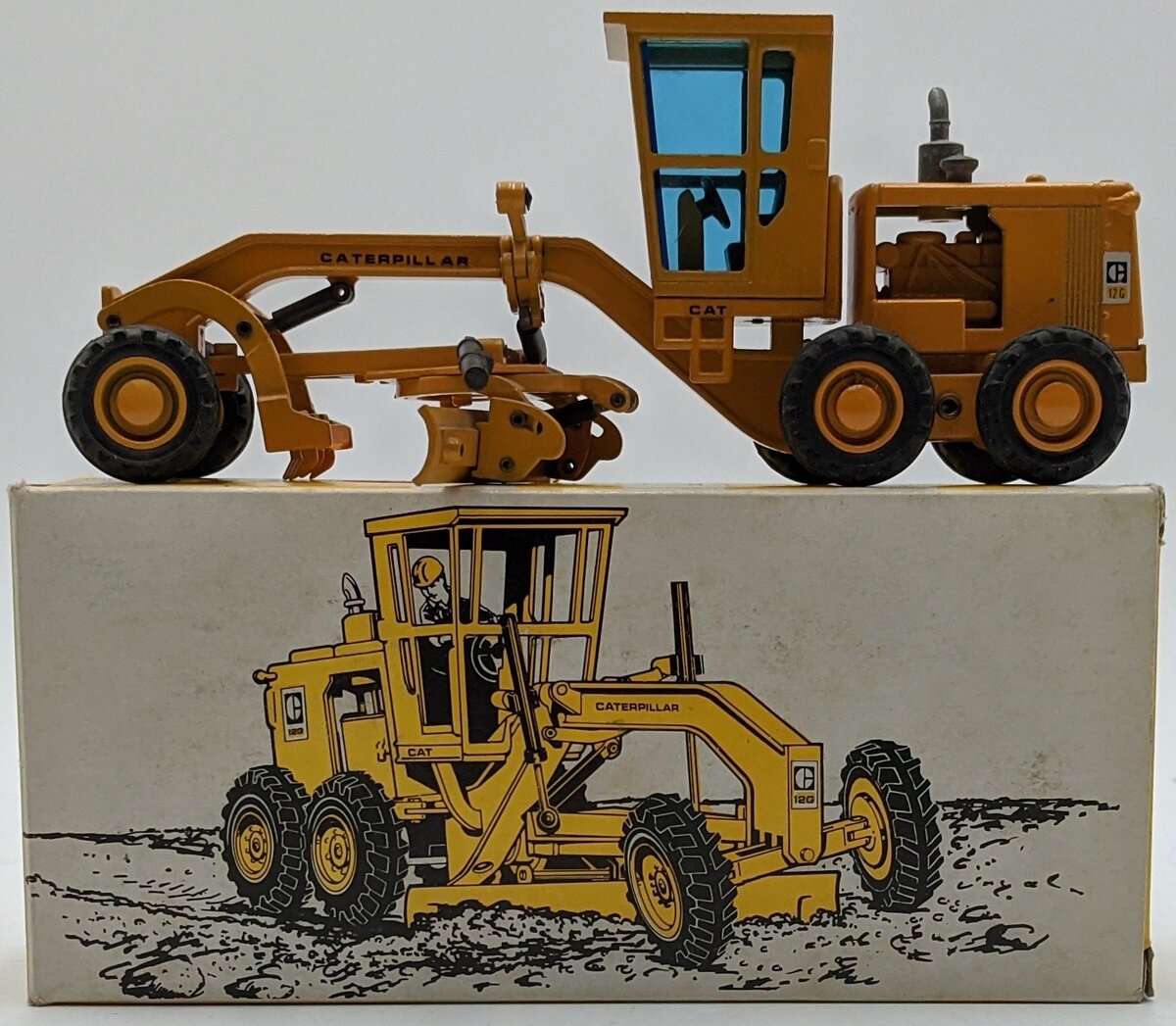 NZG 150 1:50 Diecast Caterpillar 12G Motorgrader NIB