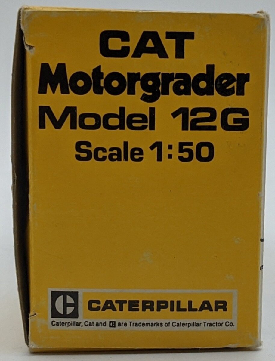 NZG 150 1:50 Diecast Caterpillar 12G Motorgrader NIB